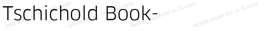 Tschichold Book字体转换